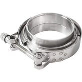 Universal 2.5"~4" Inch Stainless Steel V-Band Turbo Pipe Exhaust Clamp Vband 76mm